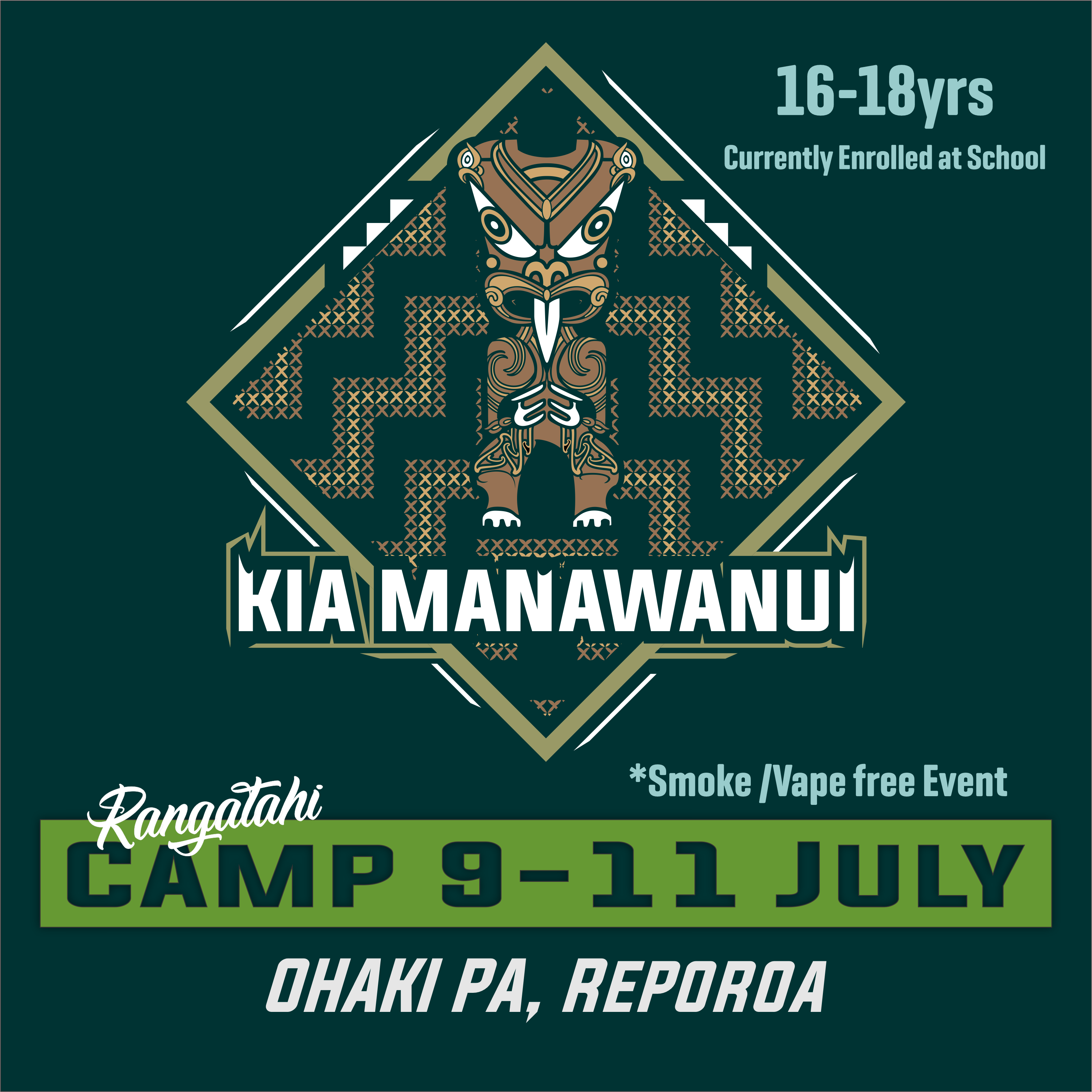 Kia Manawanui Camp 09 - 11 July 2024 - Tauhara North No.2 Trust